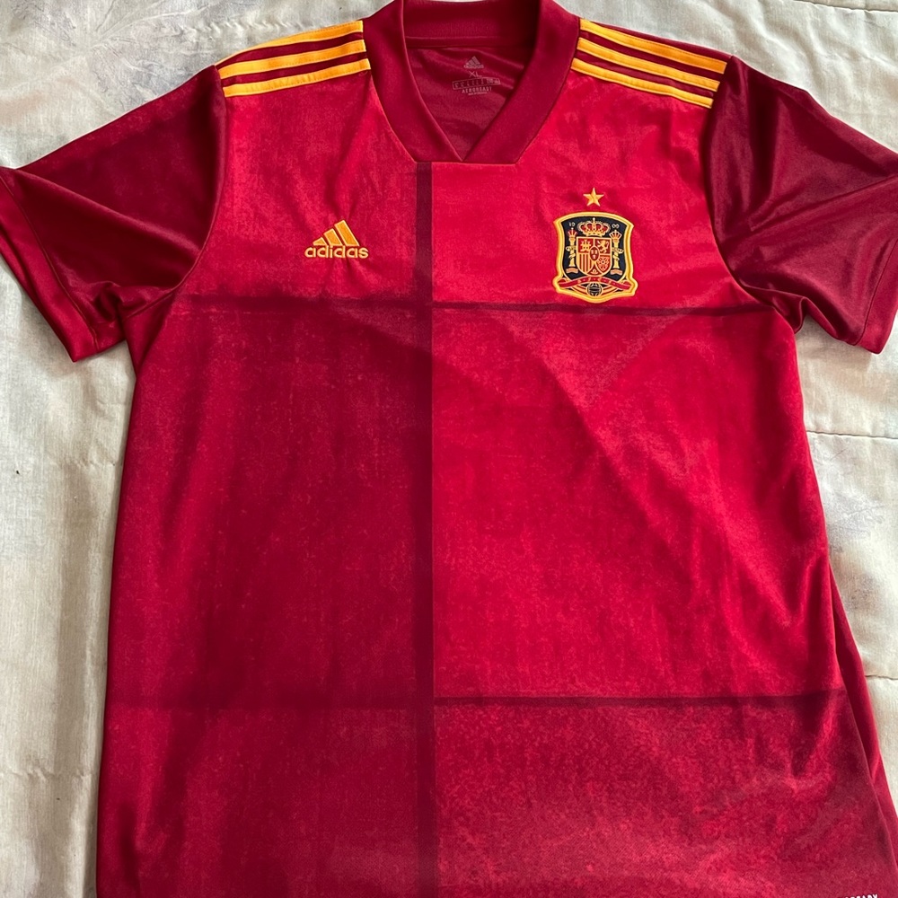 Mens Spain Soccer Jersey